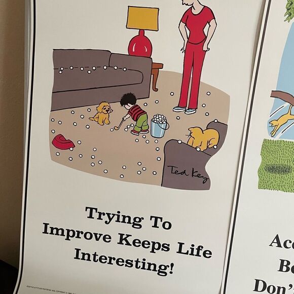 Positive Attitude 1988 Work Related Posters - Picture 2 of 15